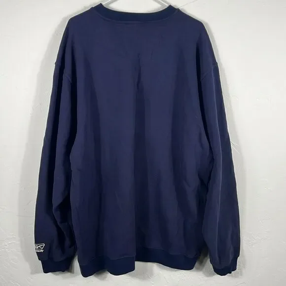 🏈 Vintage REEBOK HEISMAN Trophy College Football Embroidered CREWNECK Sweatshir
